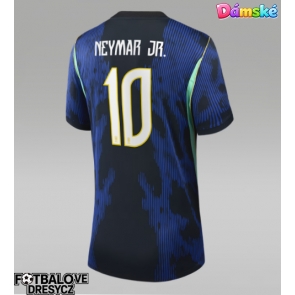 Brazílie Neymar Jr #10 Dámské Venkovní Dres MS 2026 Krátký Rukáv